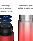 Digital Temperature Display Water Bottle