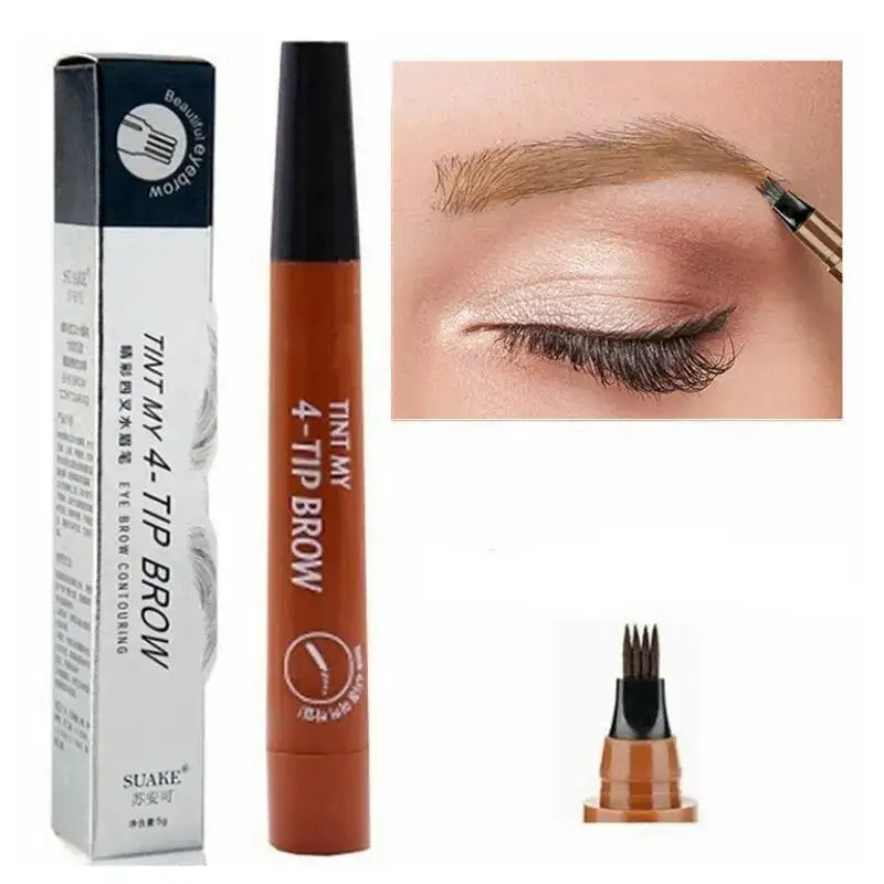 4-Pinceau Crayon à sourcils Maquillage