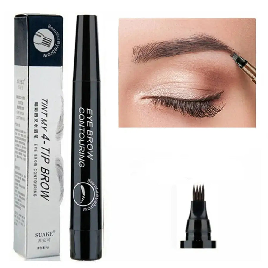 4-Pinceau Crayon à sourcils Maquillage