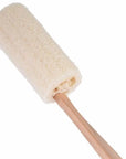 Natural Loofah Bath Brush w/Long Handle.